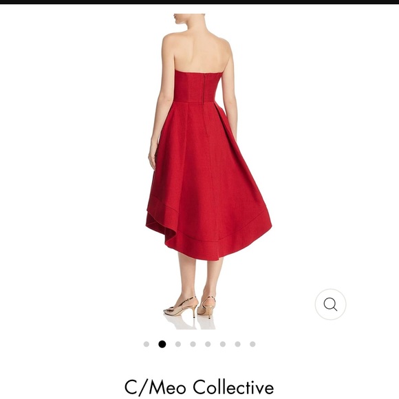 Cameo Collective Red Making Waves Dress size Small - Picture 8 of 13